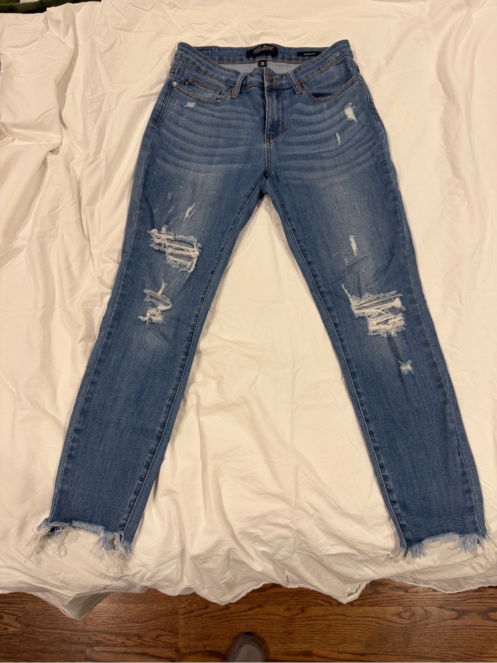 Judy Blue Light Blue Straight Leg Women's Jeans